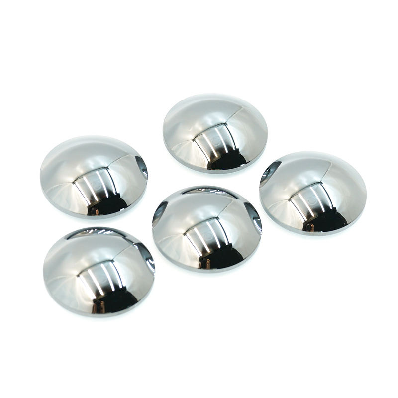 A portfolio display of our custom spherical chalcogenide lenses. Available in various diameters and curvatures, these robust IR optical components feature a reflective silver IRG06 LWIR coating, designed for superior performance in 8-12µm thermal imaging systems.

