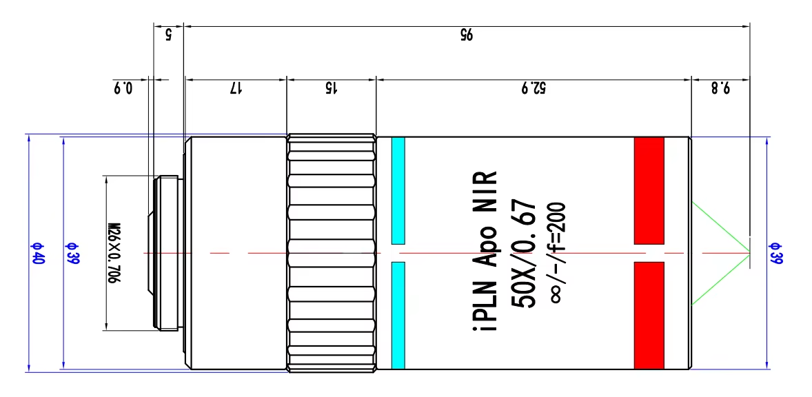 IPLAN 50X10 NIR Drawing